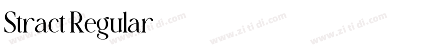 Stract Regular字体转换 Stract Regular字体转换